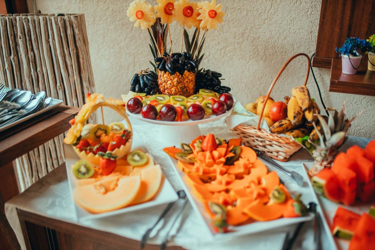 Corbeilles de fruits pour événements